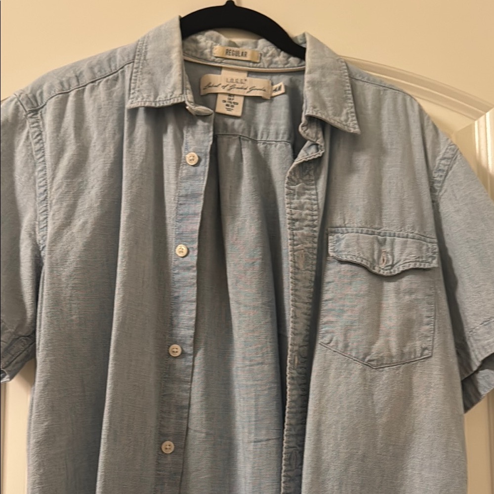 Light Blue Denim Shirt - Picture 2 of 4